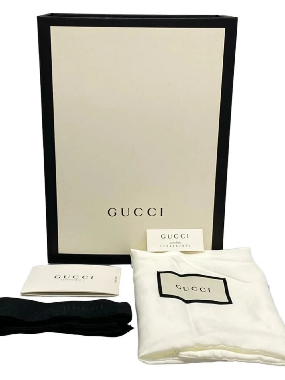 GUCCI GG Marmont 447632 Black Leather - Shoulder Bag - Picture 15 of 15